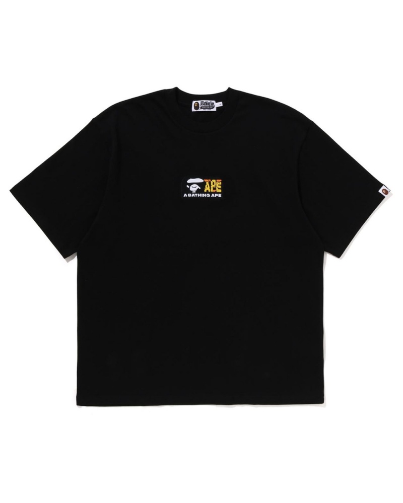 T Shirts Bape Album Monogram Noir Homme | CKU-72099909